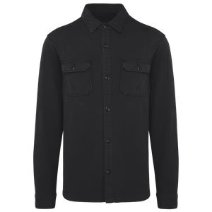 EcoFriendly Men's Wash Effect Brushed Fleece Over, miniatyr 2